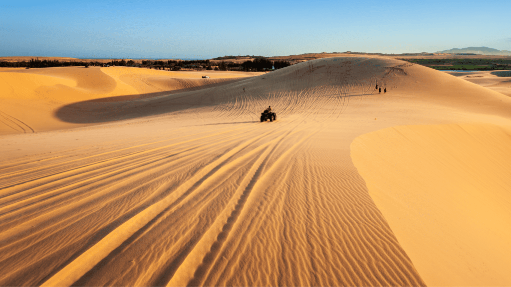 White Sand Dune in Mui Ne